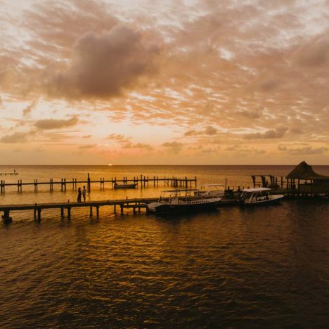 Tranquilseas Hotel Resort at sunset